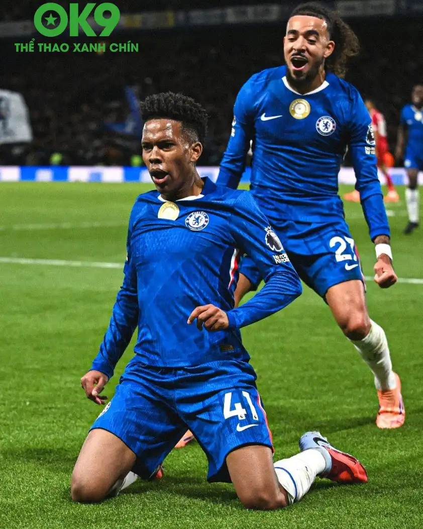 Estevao đã có 1 bàn thắng và 1 kiến tạo tại Ngoại hạng Anh mùa này (Ảnh: Premier League). Estevao đã có 1 bàn thắng và 1 kiến tạo tại Ngoại hạng Anh mùa này (Ảnh: Premier League).